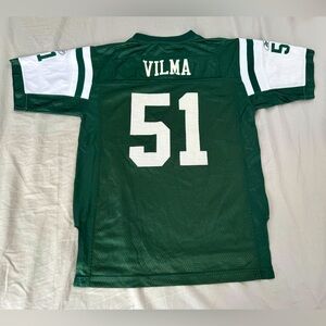 Vintage Jonathan Vilma New York Jets Jersey - YOUTH Large